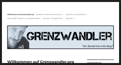 Desktop Screenshot of grenzwandler.org